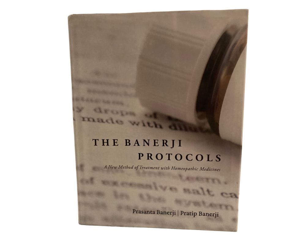 banerji protocol book with white cover