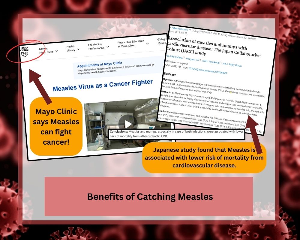 mayo clinic screenshot and Japanese study screenshot