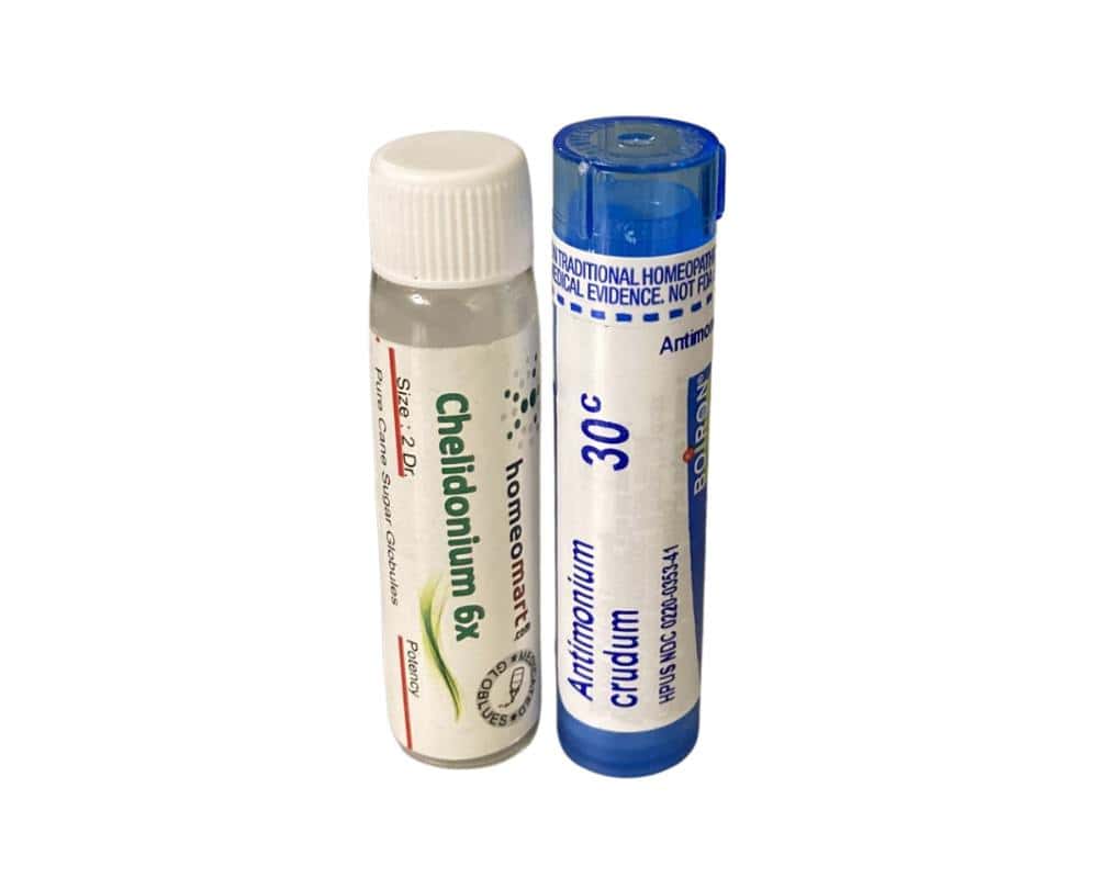 chelidonium and antimonium crud homeopathic remedies