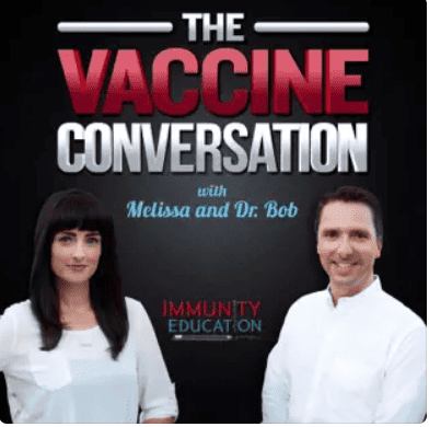 sceenshot of the vaccine conversation podcast