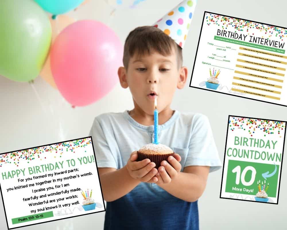 boy blowing out candle on cupcake