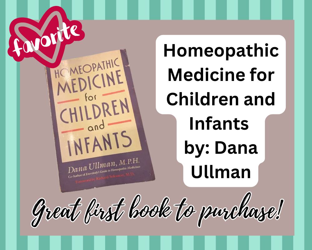 homeopathy for infants and children book