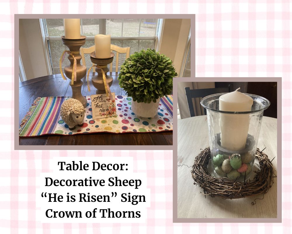 easter table centerpiece ideas