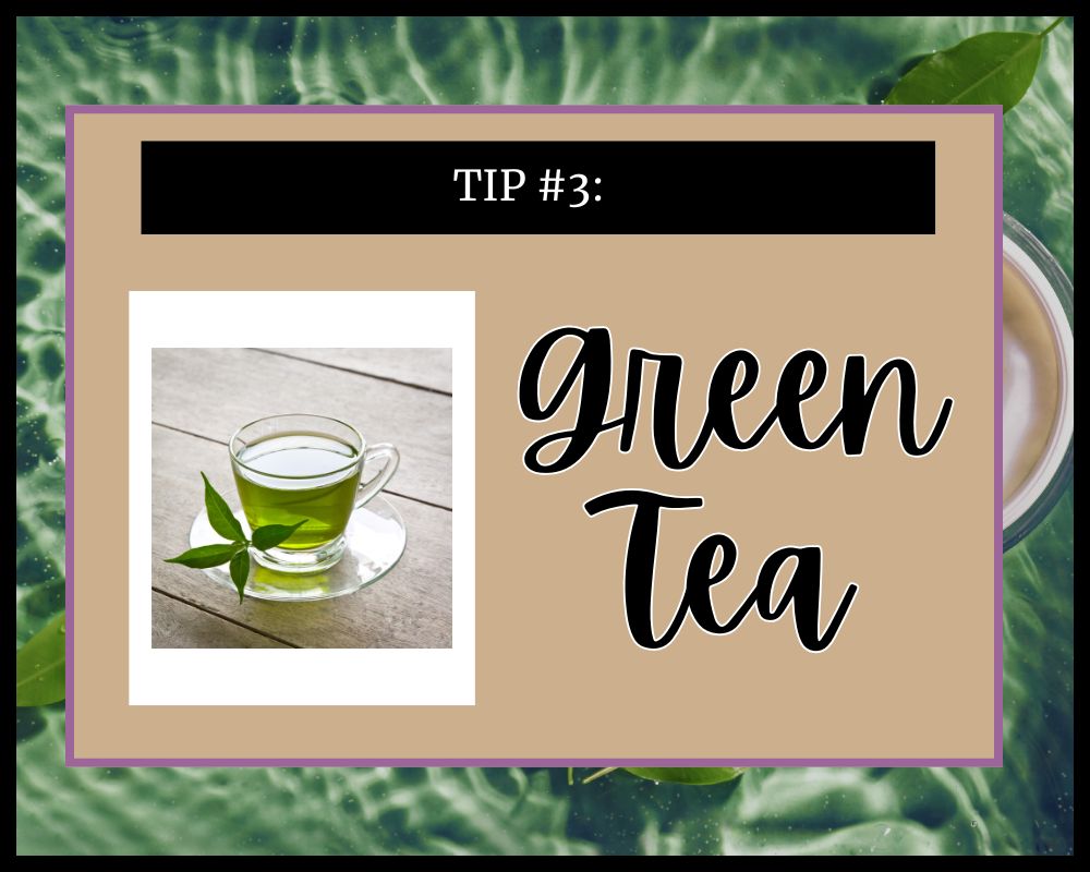 cup of green tea