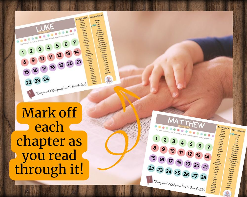 child holding parent hand on bible