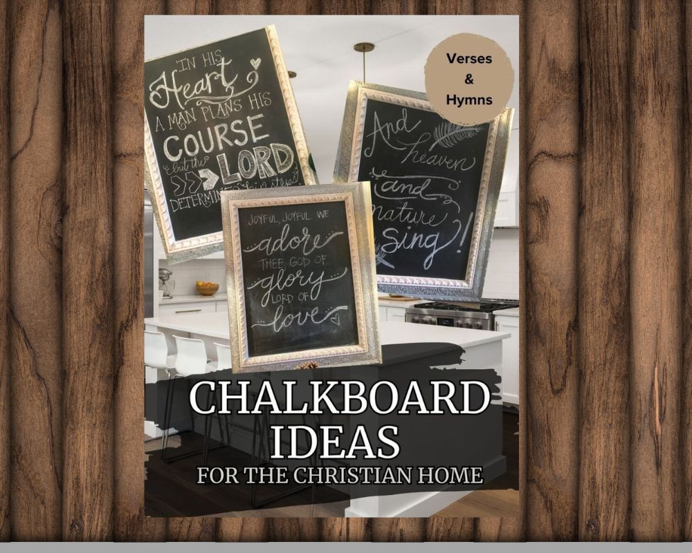 chalkboards with verses