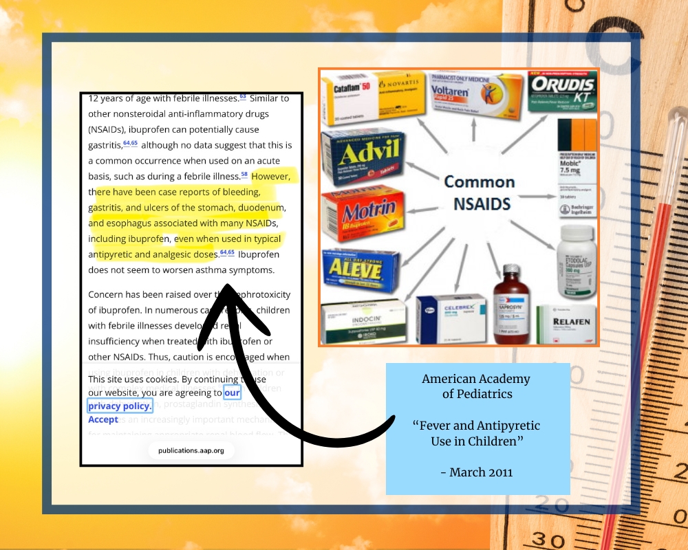 screenshot of research article quotes in text